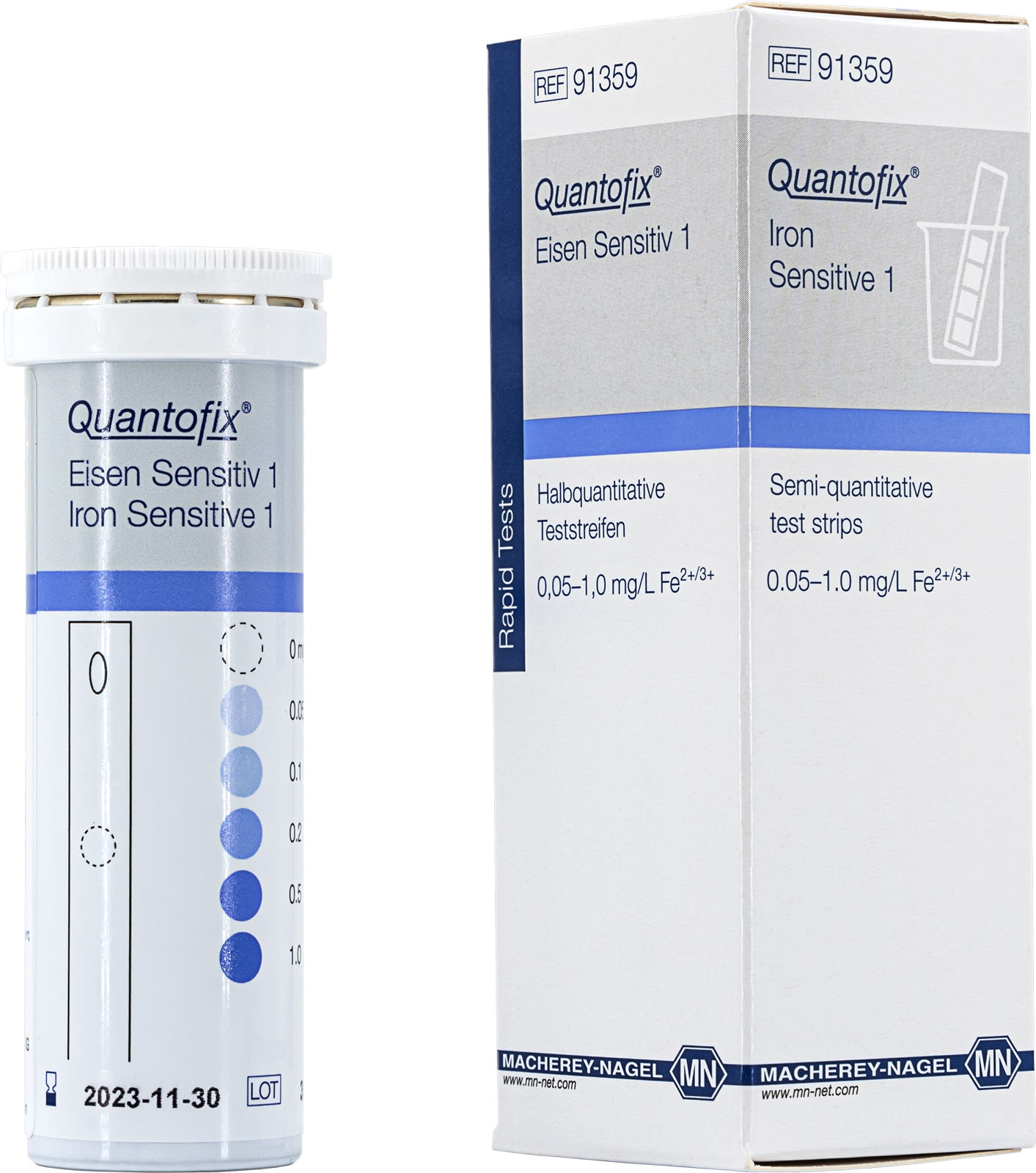QUANTOFIX® test strips Iron Sensitive 1
