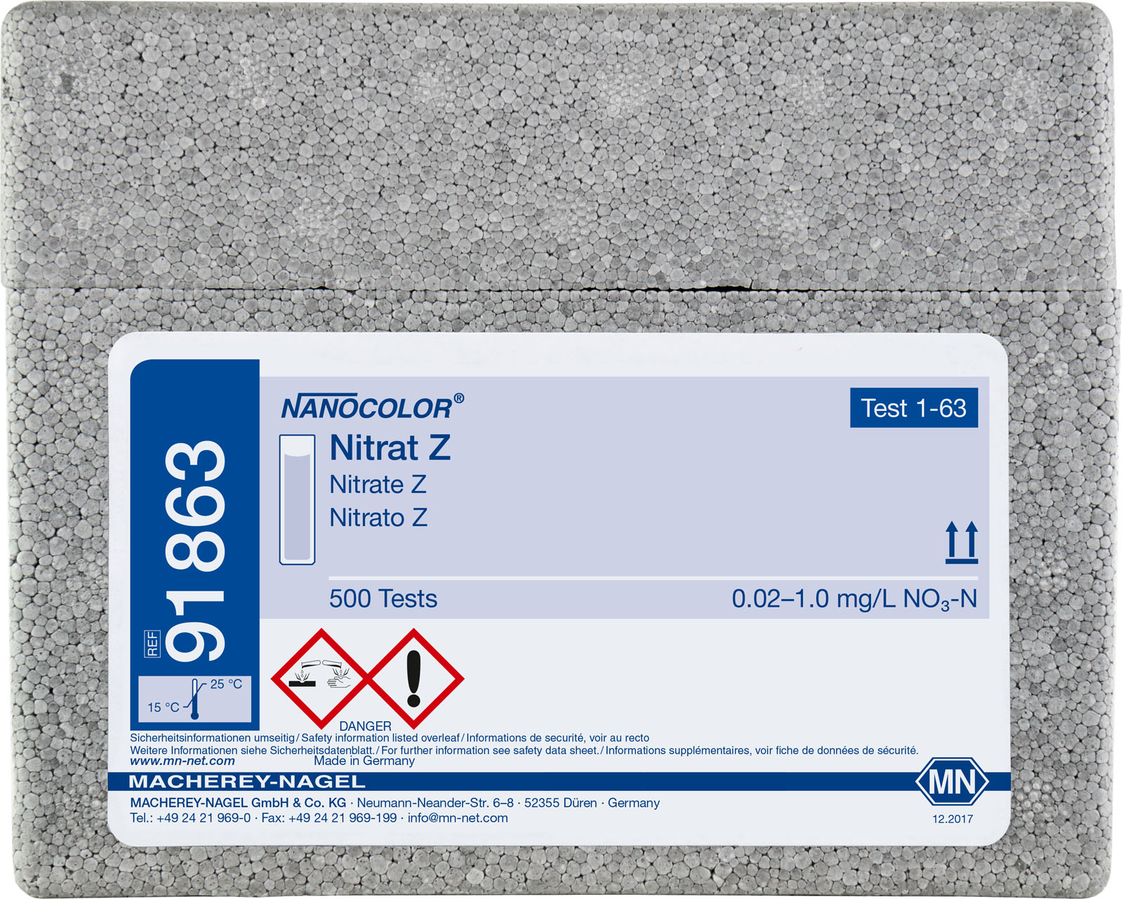 NANOCOLOR Nitrate Z 0.02-1.0 mg/L NO3-N