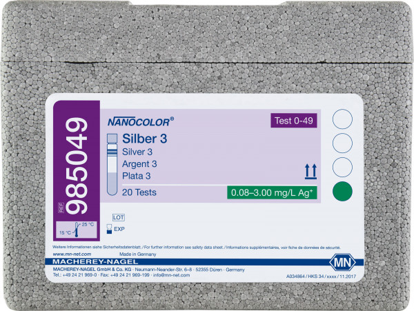 NANO Silver 3 0,20-3,00 mg/L Ag+