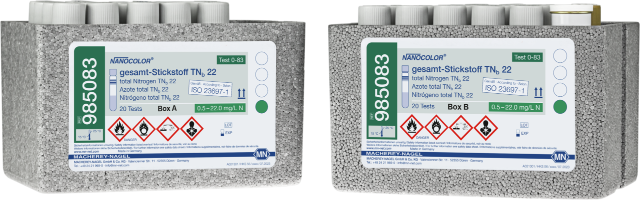 NANO total Nitrogen 22 0.5-22.0mg/I N