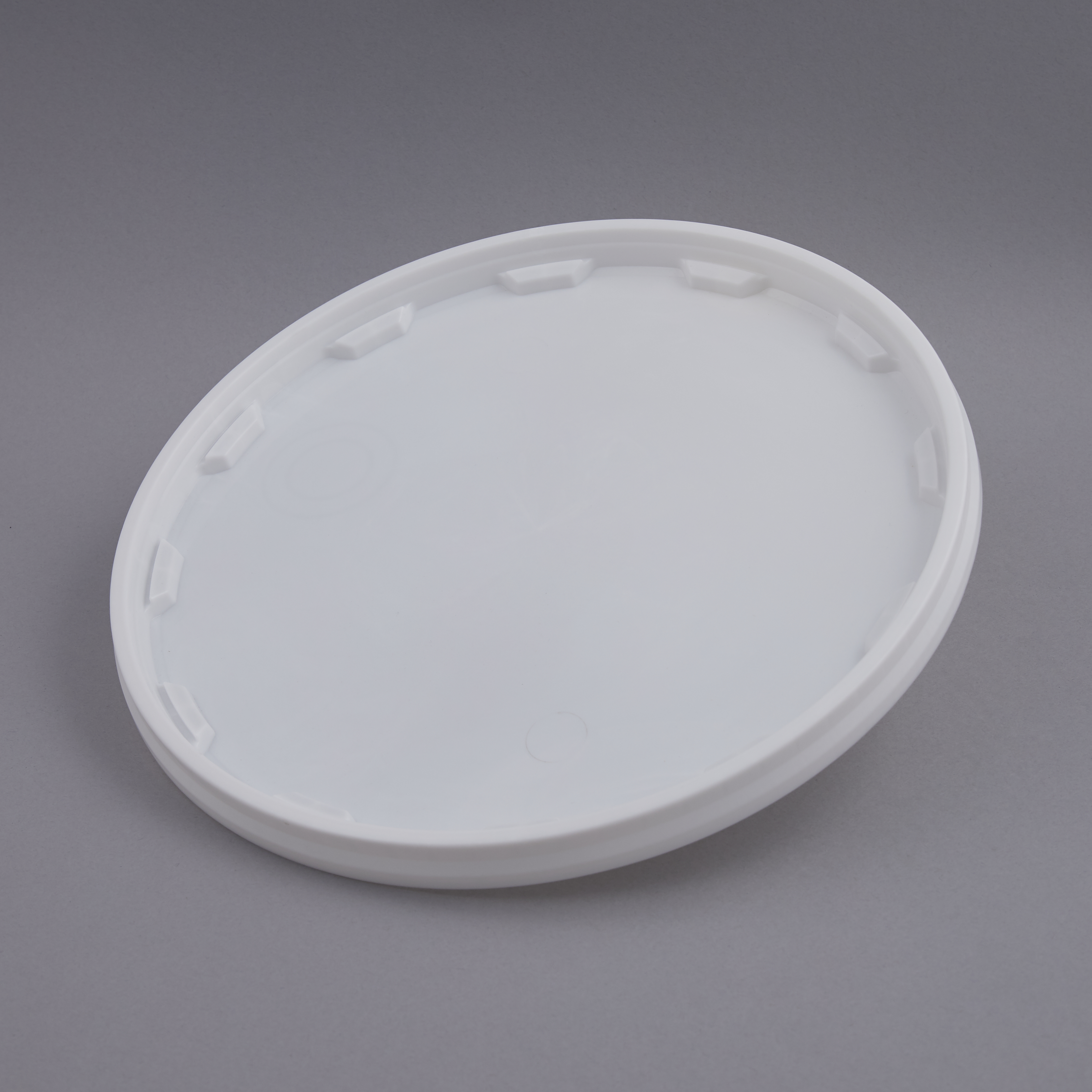 Lid for bucket white PP fits 10 liter bucket