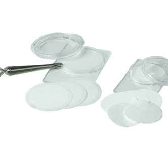 Transport cassette for 47 mm filters