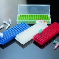  microtube rack green 80  225 x 65 x 27 mm