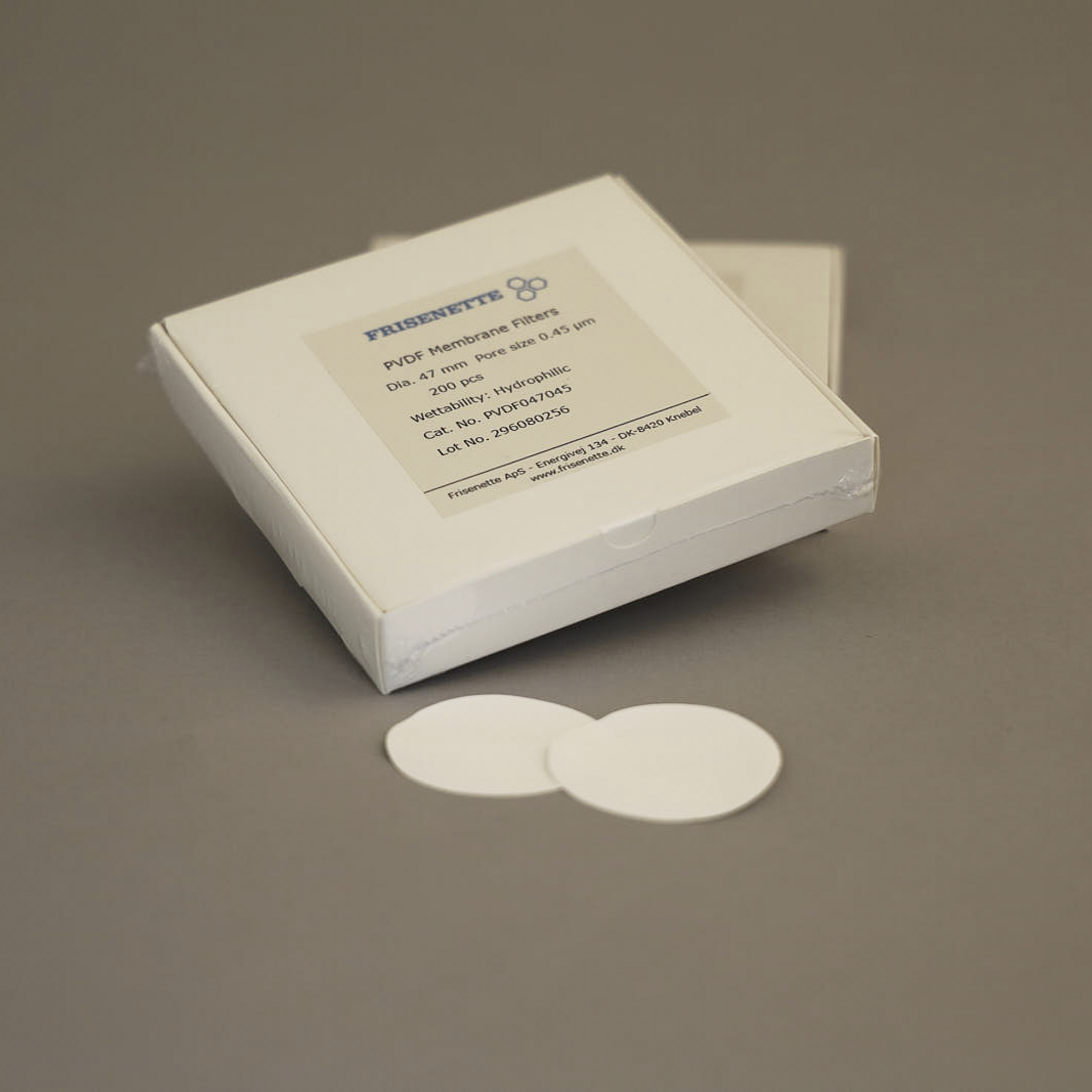 Membrane Filter 0.45 µm 47 mm white  hydrophilic