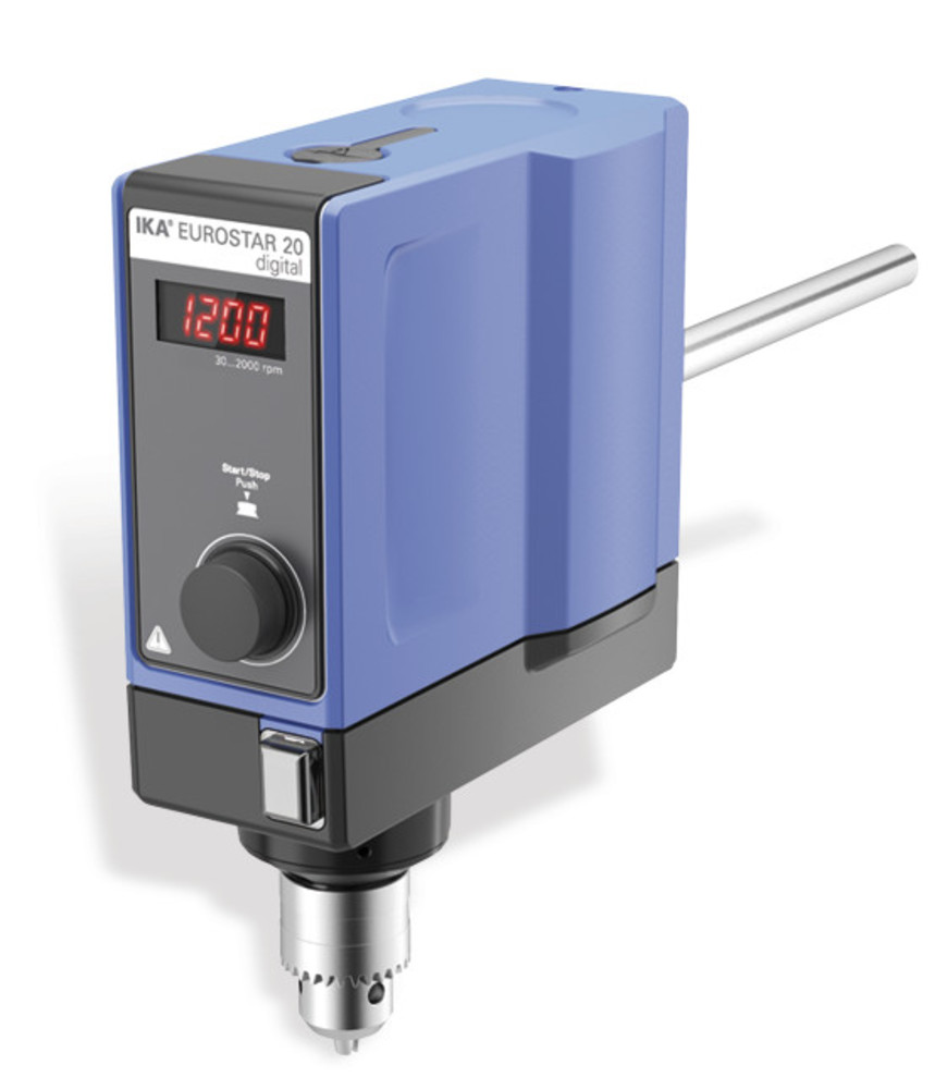 Stirrer EUROSTAR 20 digital, up to 15 l, 56/44 W, 30 to 2000/min...
